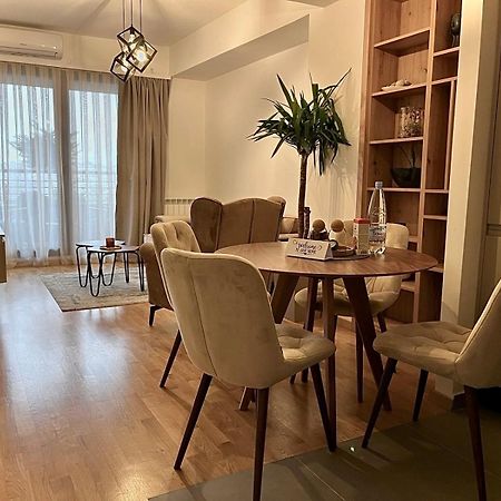 City Leks Apartment スコピエ エクステリア 写真