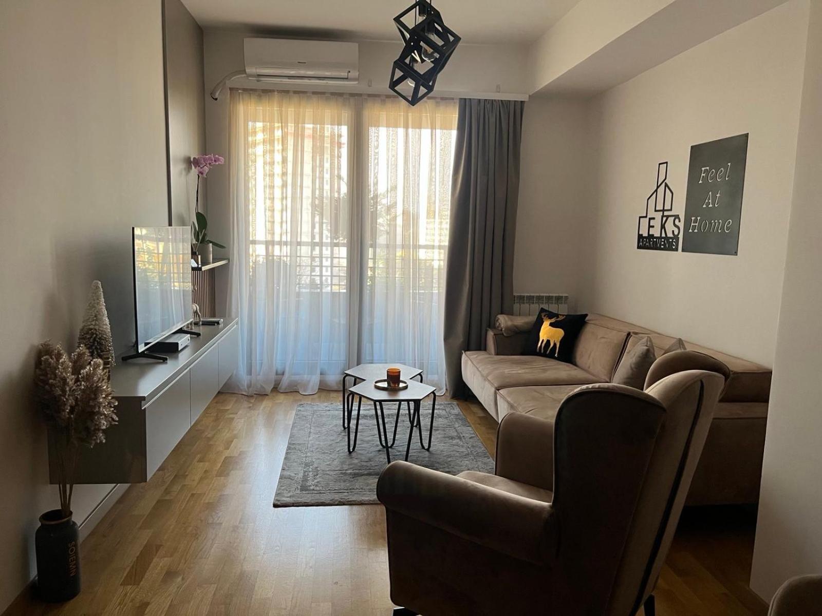 City Leks Apartment スコピエ エクステリア 写真
